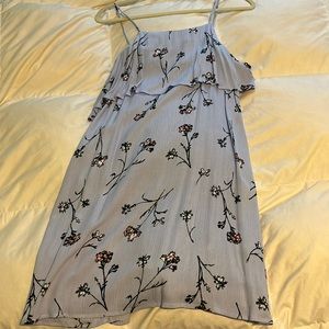 Lush sun dress, blue floral, new with tags!